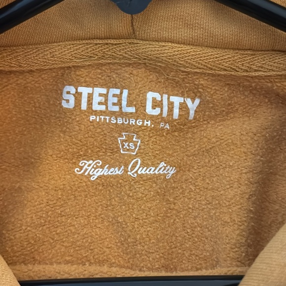 Steel City brand and logo hoodie, xs unisex sized. Never worn. - Picture 2 of 3